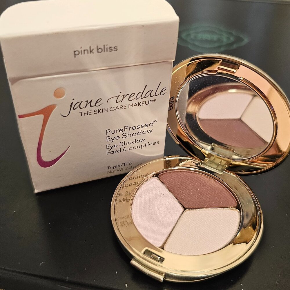 Jane Iredale Pressed Eyeshadow Trio - Pink Bliss